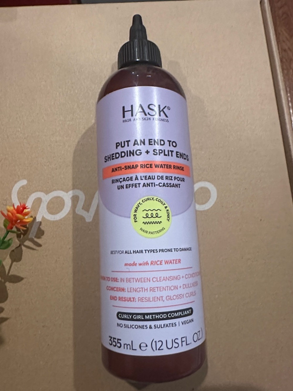 HASK Anti Snap Rice Water Rinse